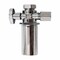 Keeney Mfg Keeney 5/8 in. CTS in. X 3/8 in. Compression Brass Shut-Off Valve with Water Hammer K2622WHALF - alternate 3
